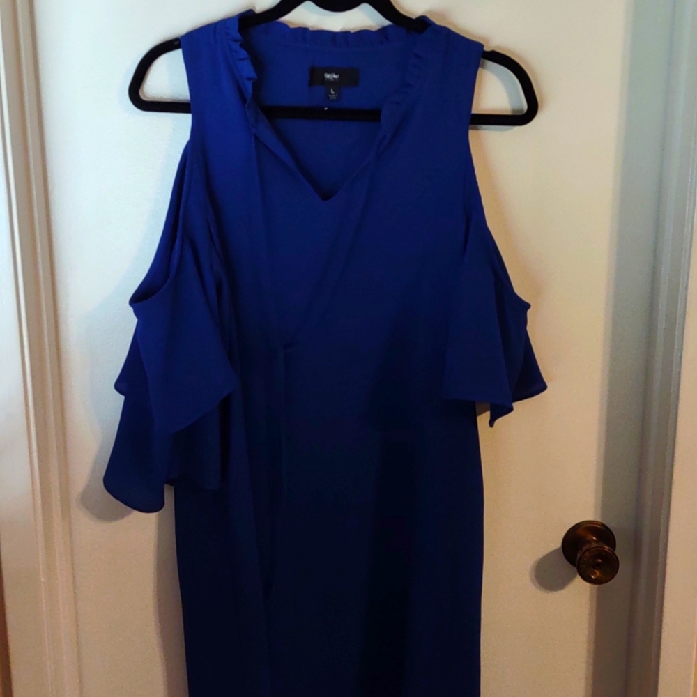 Mossimo large royal blue dress